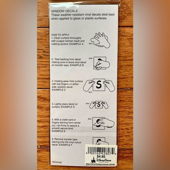 Disneyland/Walt Disney World Family Window Decals Dad, Mom, Girl MickeyEars - Picture 5 of 5